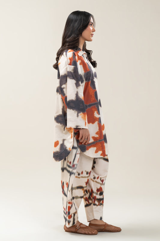 2 PIECE PRINTED MISSOURI SUIT (PRET)