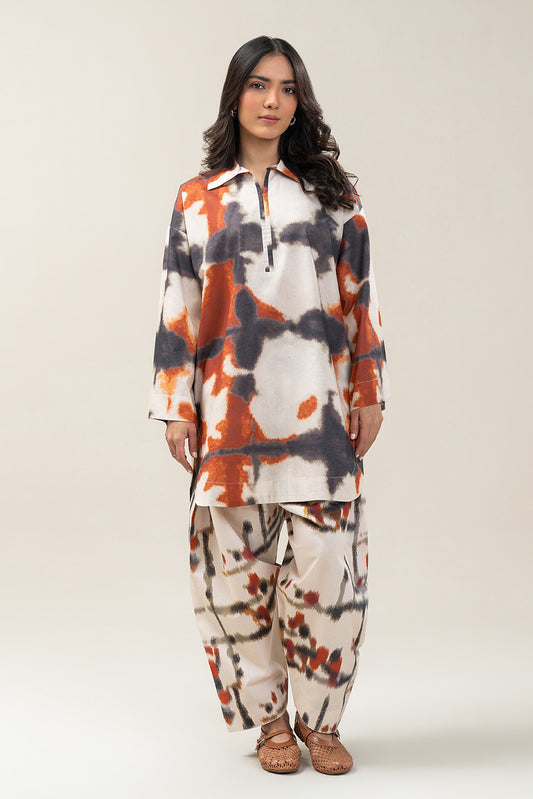 2 PIECE PRINTED MISSOURI SUIT (PRET)