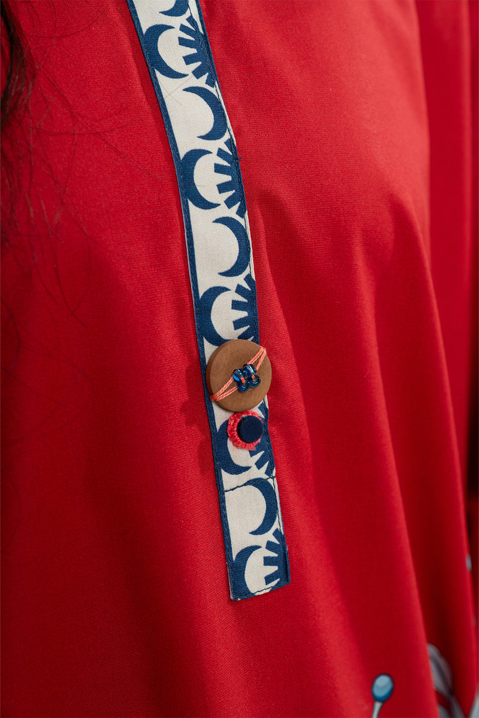 2 PIECE PRINTED COTTON VISCOSE SUIT (PRET)