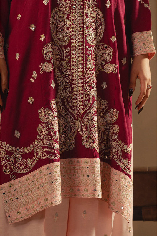 2 PIECE EMBROIDERED KHADDAR SHIRT (LUXURY-PRET)