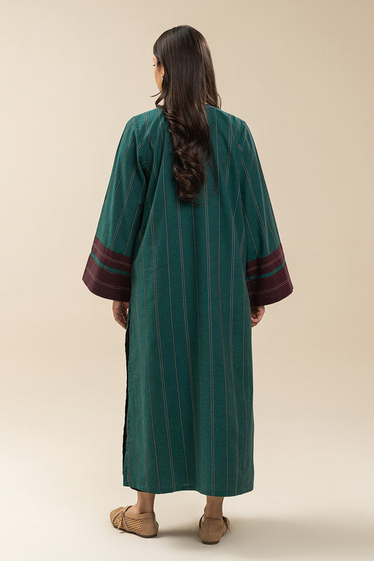 EMBROIDERED COTTON VISCOSE SHIRT (PRET)