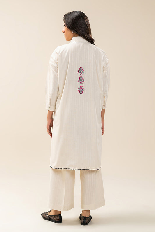 2 PIECE BASIC DOBBY SUIT (PRET)