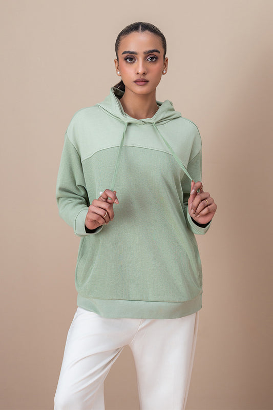 TEXTURED HOODIE