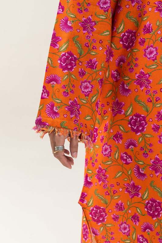 PRINTED KHADDAR SHIRT (PRET)