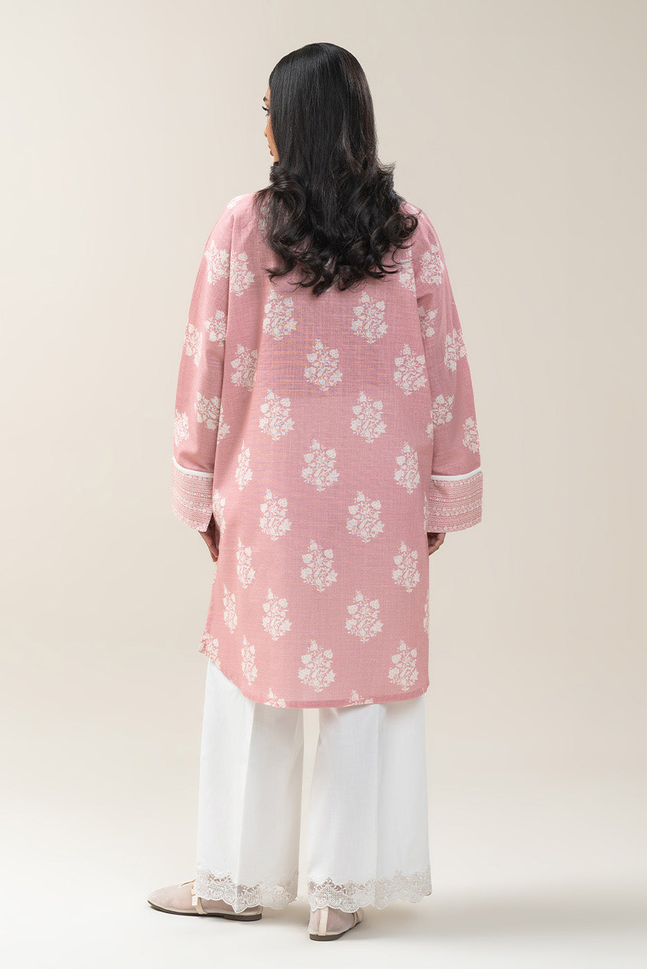 PRINTED KHADDAR SHIRT (PRET)