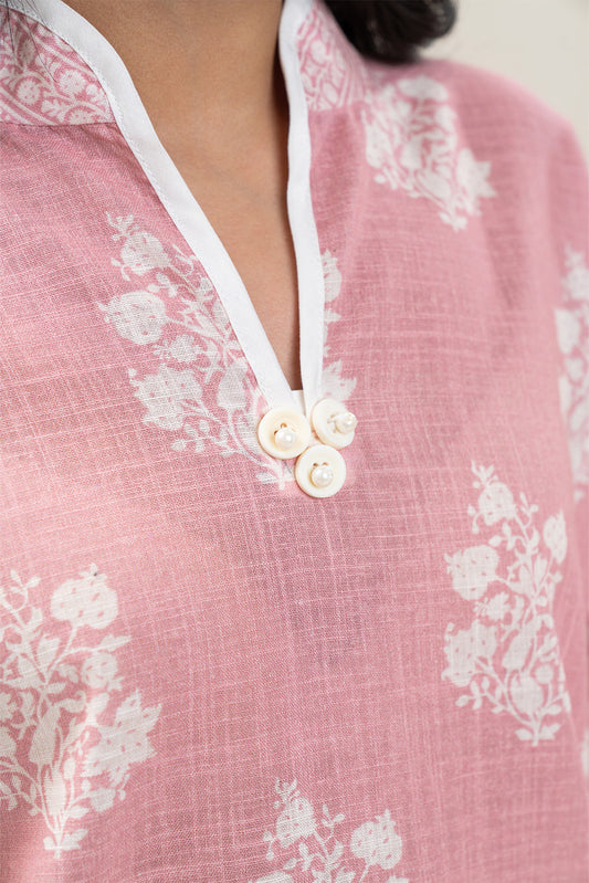 PRINTED KHADDAR SHIRT (PRET)