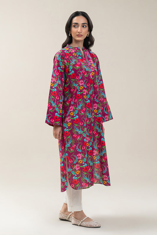 PRINTED KHADDAR SHIRT (PRET)