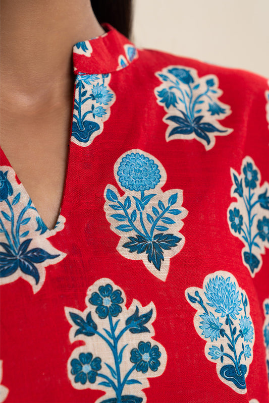 2 PIECE PRINTED DP KHADDAR SUIT (PRET)