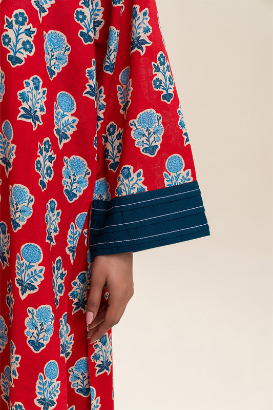 2 PIECE PRINTED DP KHADDAR SUIT (PRET)