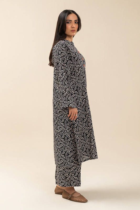 2 PIECE PRINTED KHADDAR SUIT (PRET)