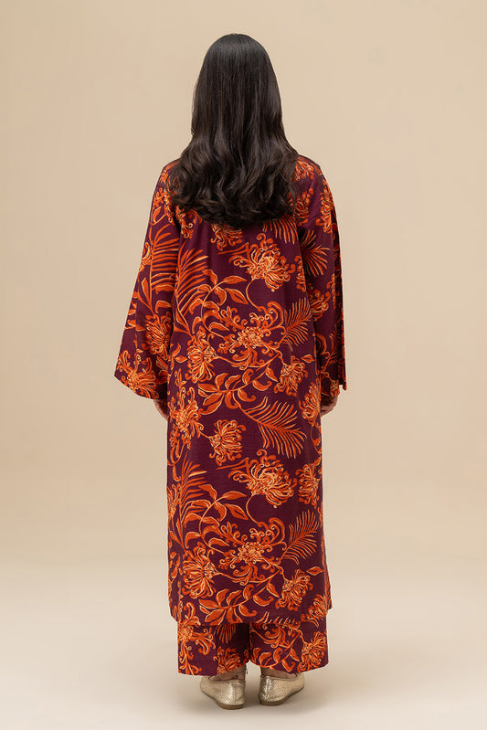 2 PIECE PRINTED KHADDAR SUIT (PRET)