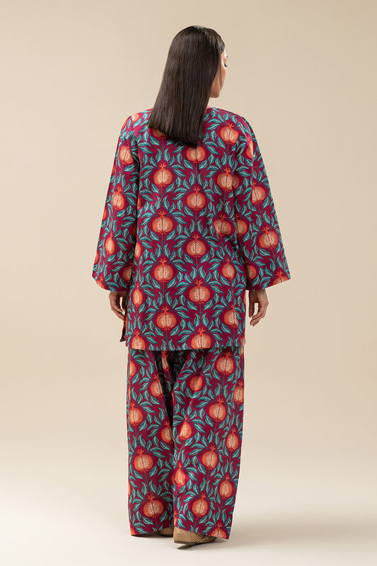 2 PIECE PRINTED KHADDAR SUIT (PRET)