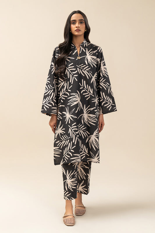 2 PIECE PRINTED KHADDAR SUIT (PRET)