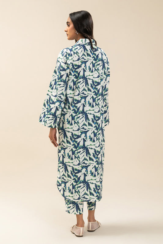 2 PIECE PRINTED COTTON VISCOSE SUIT (PRET)