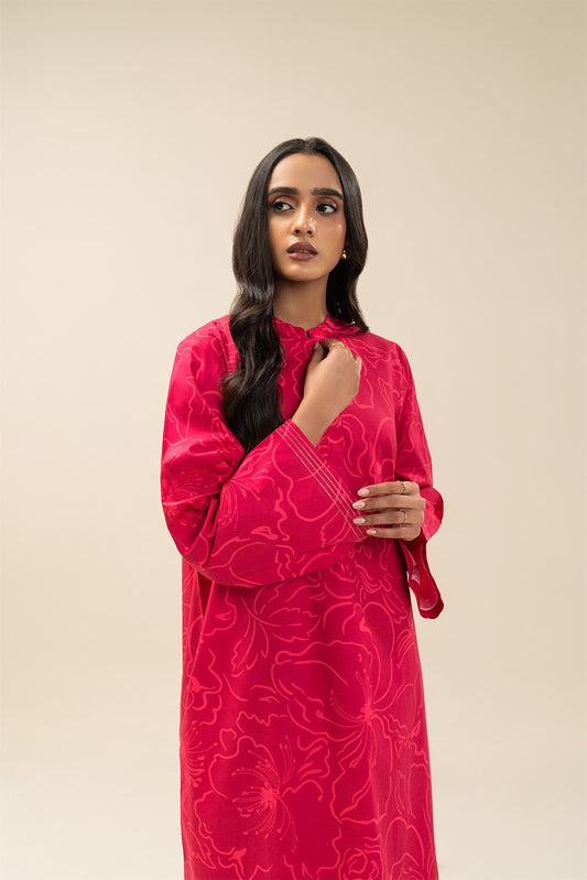 2 PIECE PRINTED COTTON VISCOSE SUIT (PRET)