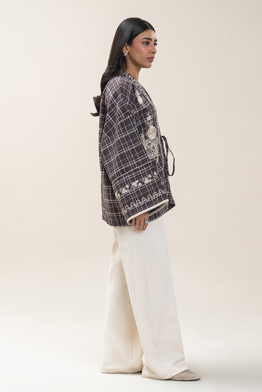 EMBROIDERED DOBBY TOP (PRET)