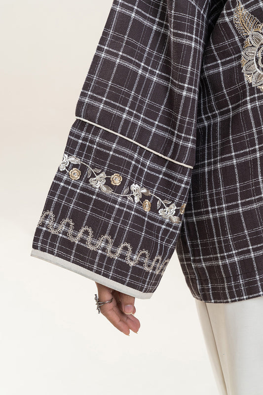 EMBROIDERED DOBBY TOP (PRET)