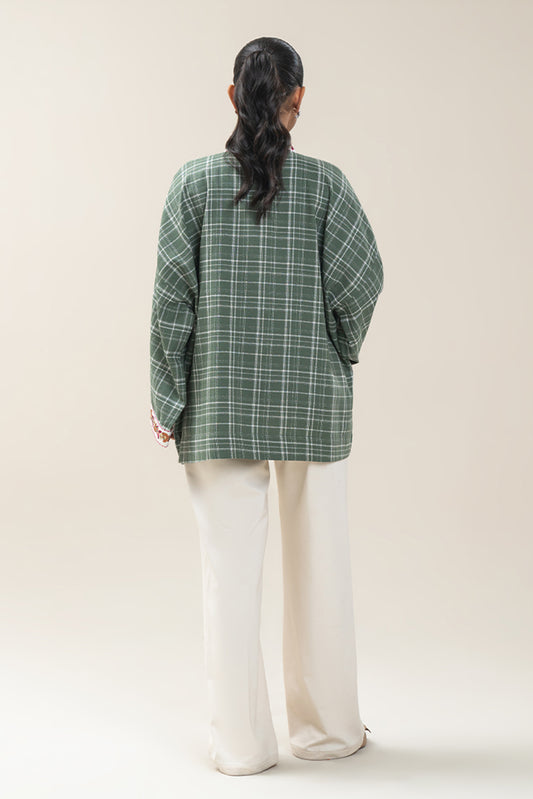 EMBROIDERED DOBBY TOP (PRET)