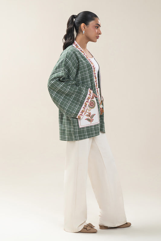 EMBROIDERED DOBBY TOP (PRET)