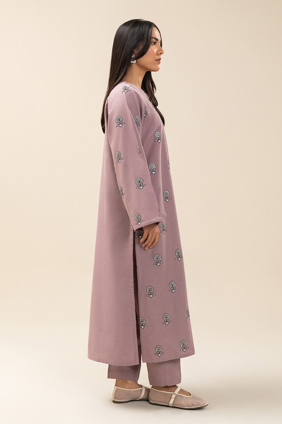 2 PIECE BASIC COTTON LINEN SUIT (PRET)