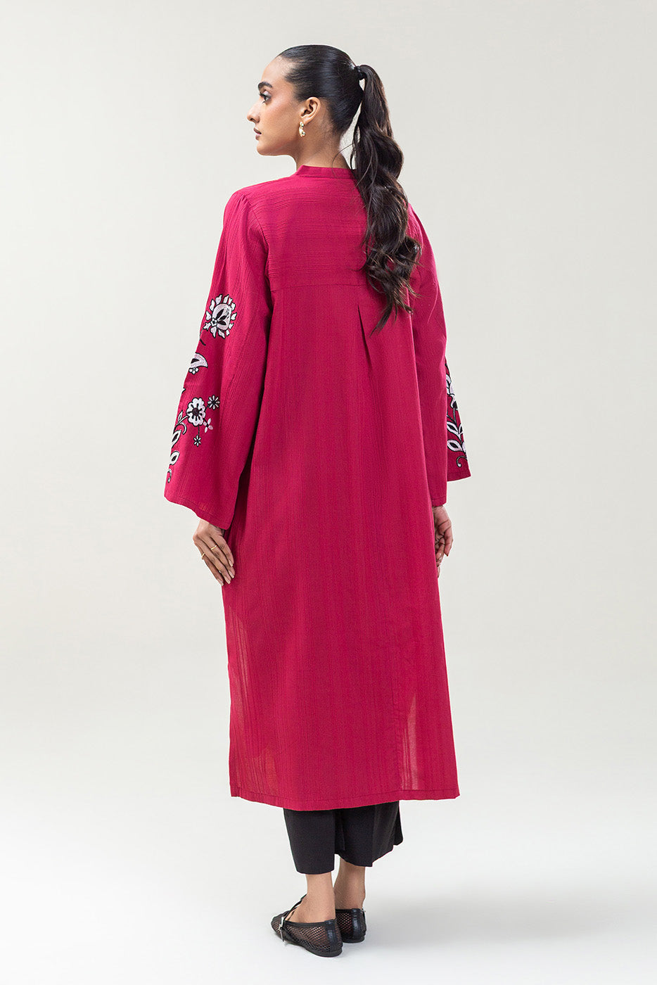 EMBROIDERED DORIA SHIRT (PRET)