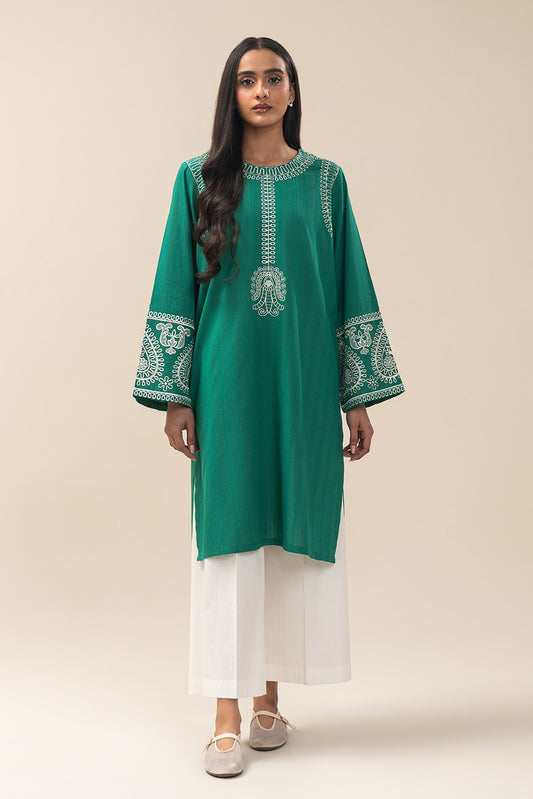 EMBROIDERED DORIA SHIRT (PRET)