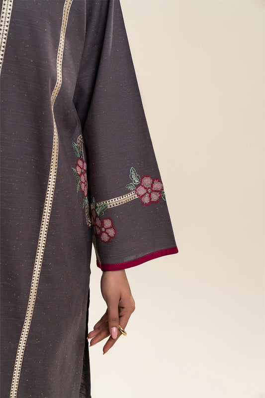 2 PIECE EMBROIDERED MULTI NEPS SUIT (PRET)