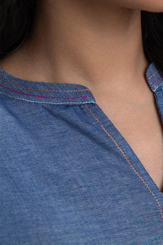 2 PIECE EMBROIDERED YARN DYED SELF JACQUARD SUIT (PRET)