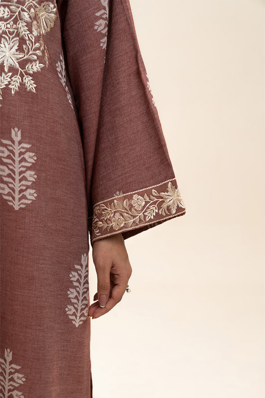 2 PIECE EMBROIDERED KHADDAR SUIT (PRET)