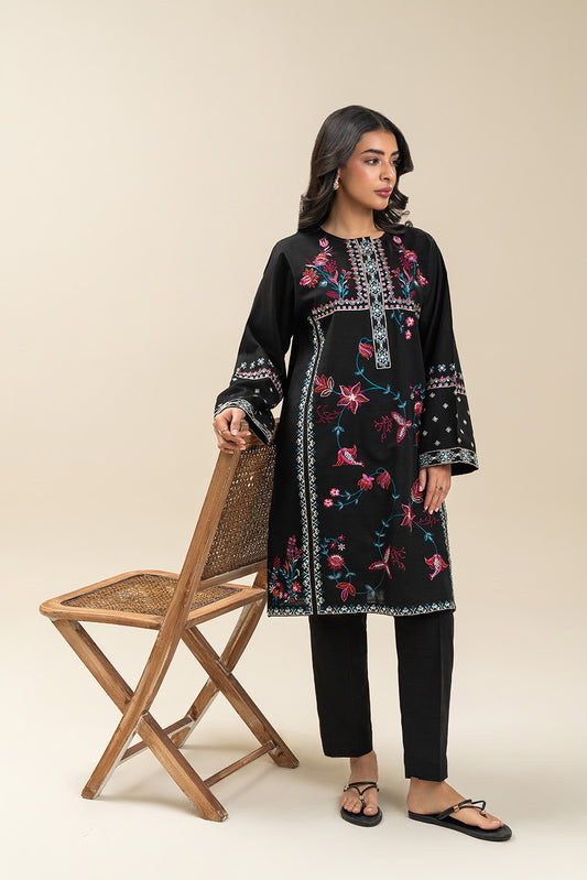 2 PIECE EMBROIDERED KHADDAR SUIT (PRET)