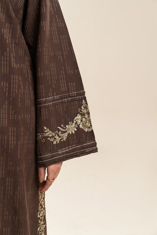 2 PIECE EMBROIDERED KHADDAR SUIT (PRET)