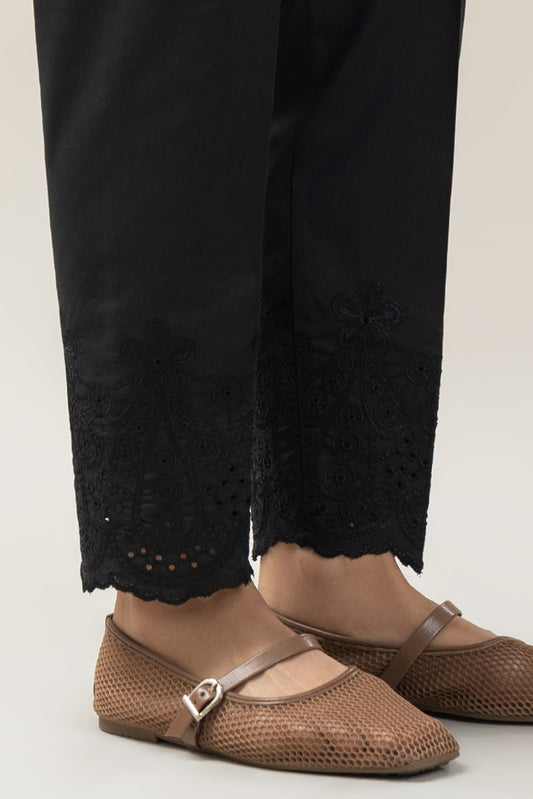 EMBROIDERED STRAIGHT PANTS
