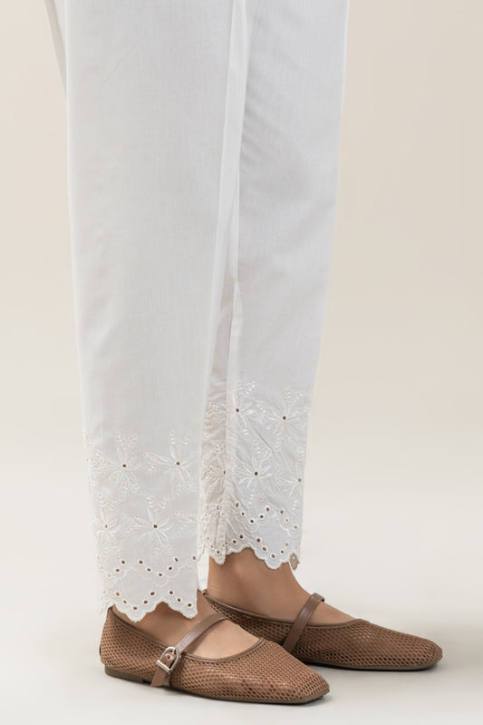 EMBROIDERED STRAIGHT PANTS