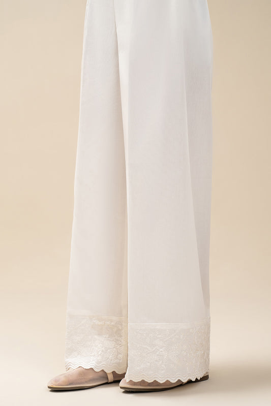 EMBROIDERED SLACK PANTS