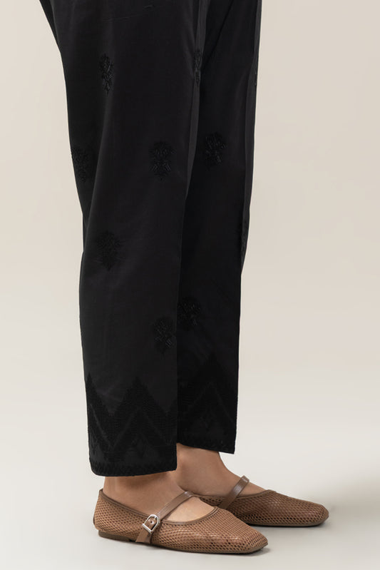 EMBROIDERED STRAIGHT PANTS