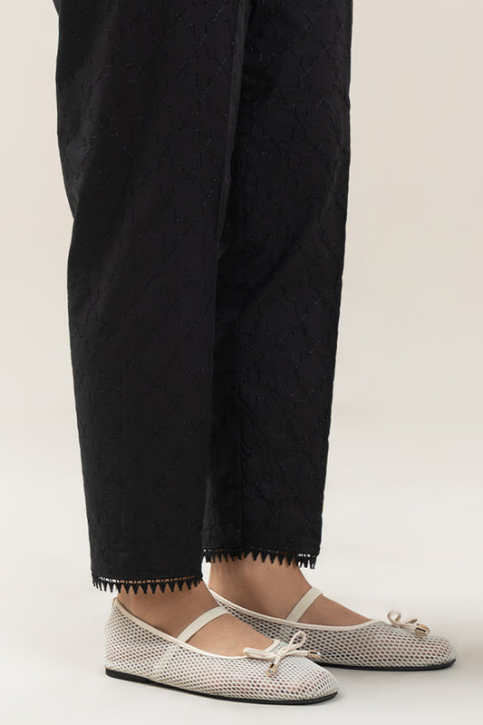 EMBROIDERED STRAIGHT PANTS