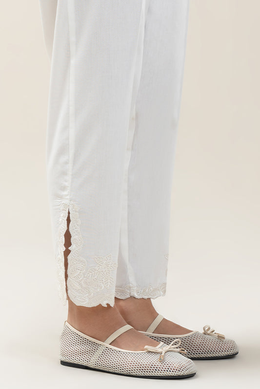 EMBROIDERED STRAIGHT PANTS