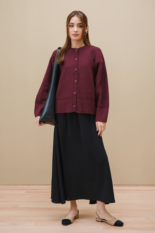 CHUNKY KNIT CARDIGAN