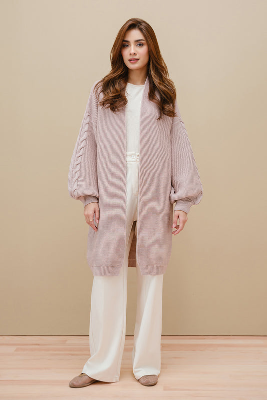 CABLE KNIT SHRUG