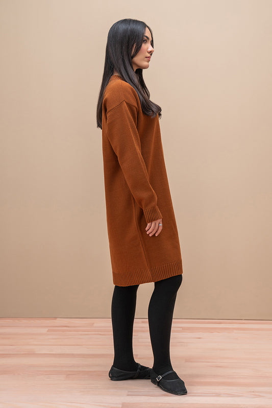 CREW NECK SHORT DRESS