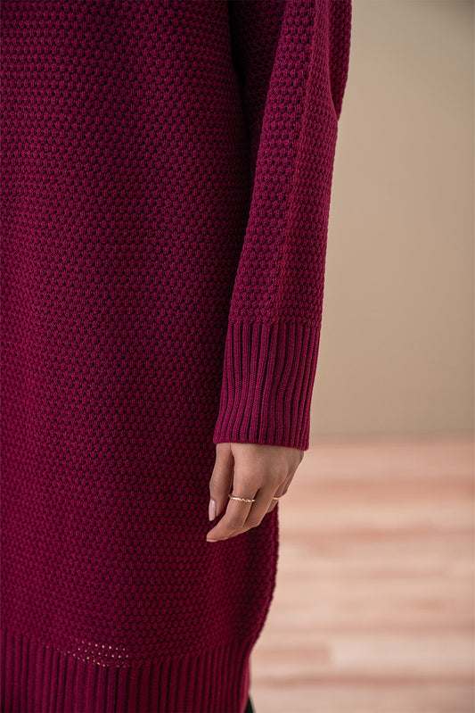 MOCK NECK SHORT LENGTH DRESS