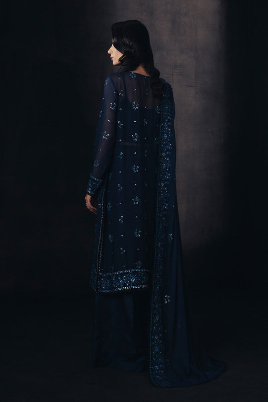 4 PIECE EMBROIDERED CHIFFON SUIT-CELESTIAL MUSE (UNSTITCHED)