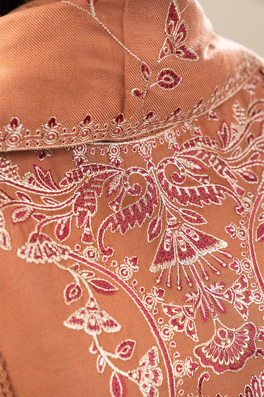 3 PIECE EMBROIDERED KHADDAR SUIT-RUSTIC MUSE (UNSTITCHED)
