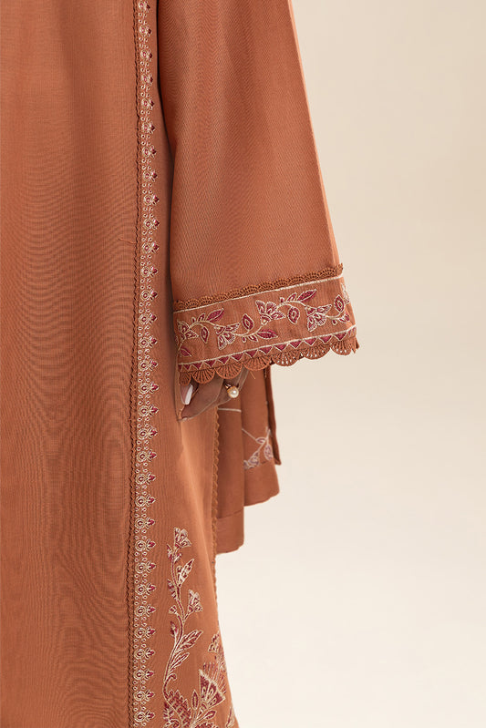 3 PIECE EMBROIDERED KHADDAR SUIT-RUSTIC MUSE (UNSTITCHED)