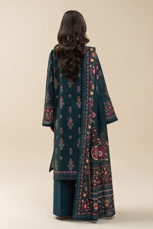 2 PIECE PRINTED SLUB KHADDAR SUIT-AEGEAN CHARM (UNSTITCHED)