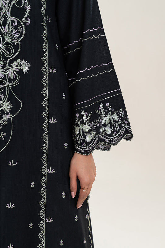 3 PIECE EMBROIDERED SLUB KHADDAR SUIT-MOONLIGHT ECHO (UNSTITCHED)