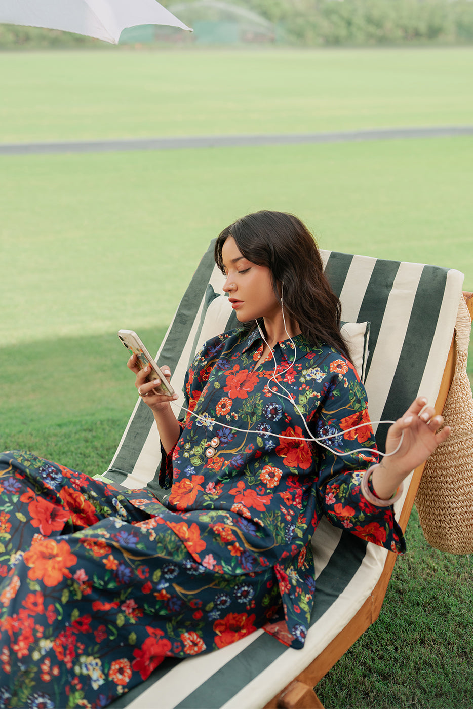 2 PIECE PRINTED CAMBRIC SUIT (PRET)