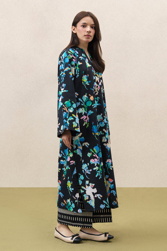 2 PIECE PRINTED SLUB KHADDAR SUIT (PRET)