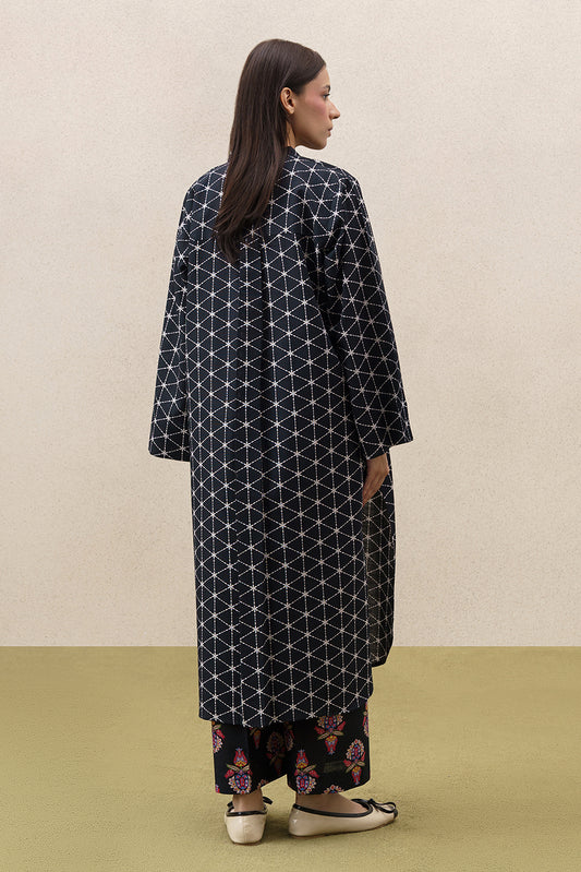 2 PIECE PRINTED SLUB KHADDAR SUIT (PRET)