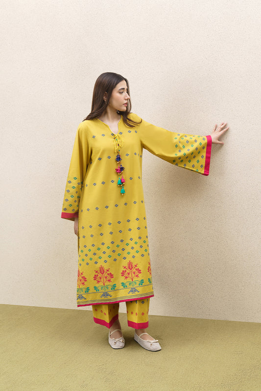 2 PIECE SOLID JACQUARD SUIT (PRET)